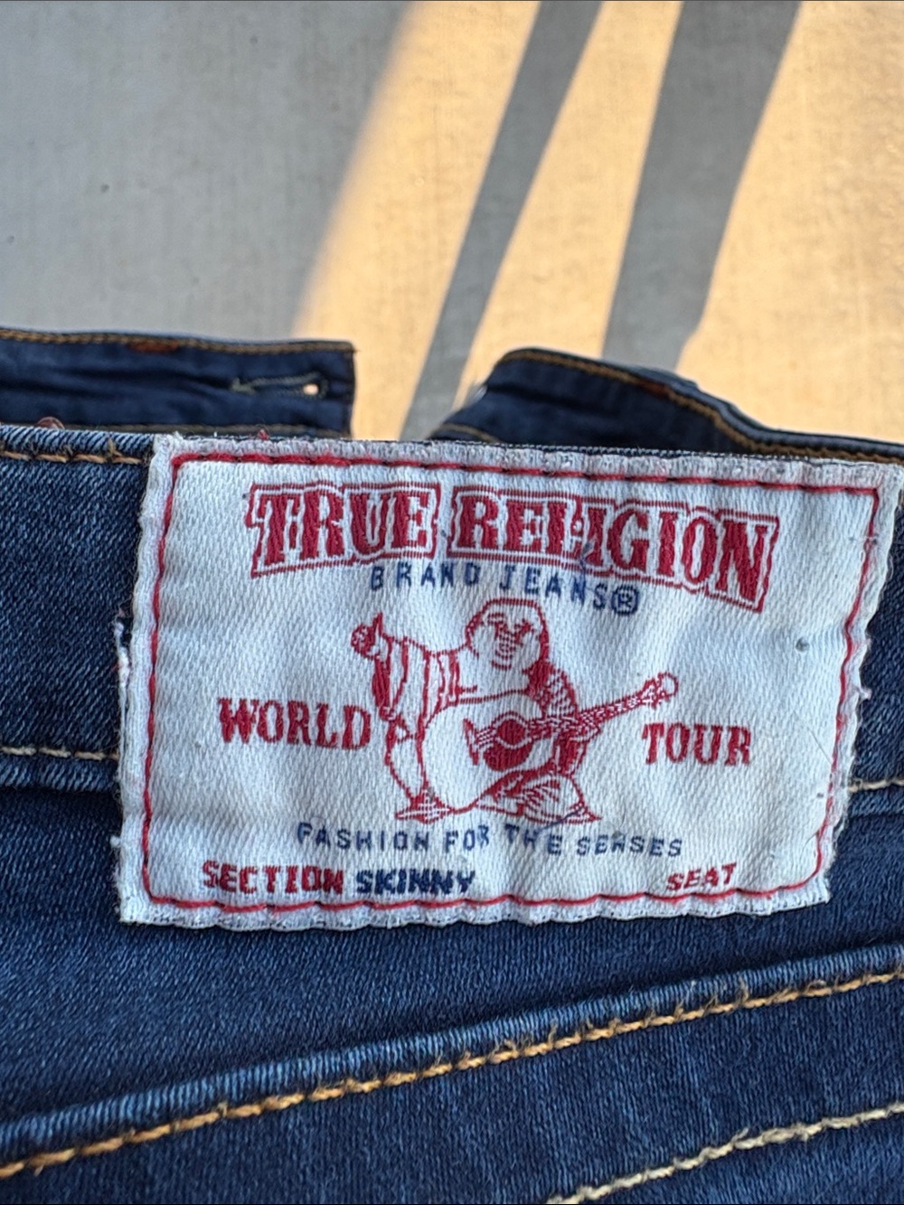 Women's Dark Blue true religion jeans - Picture 6 of 8